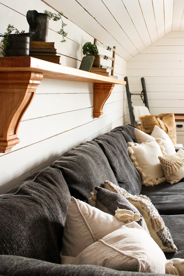 How To Build A Large Wall Shelf with Varathane Premium