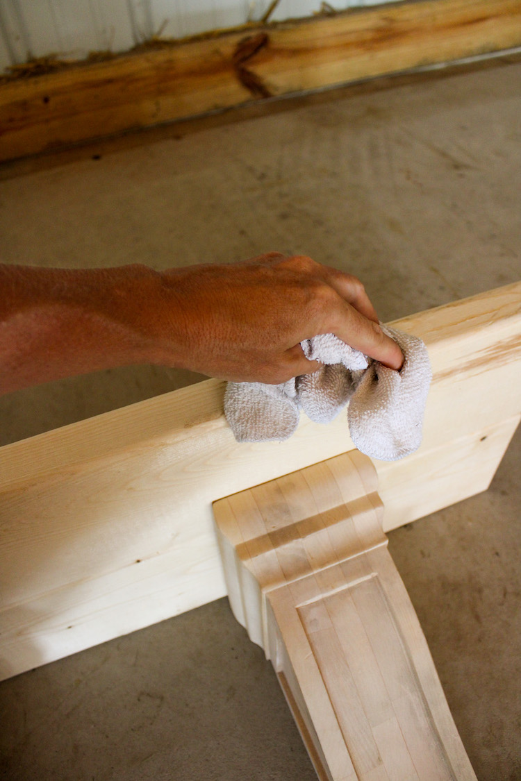 How To Build A Large Wall Shelf with Varathane Premium