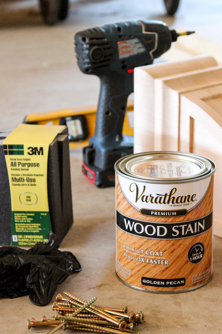 How To Build A Large Wall Shelf with Varathane Premium