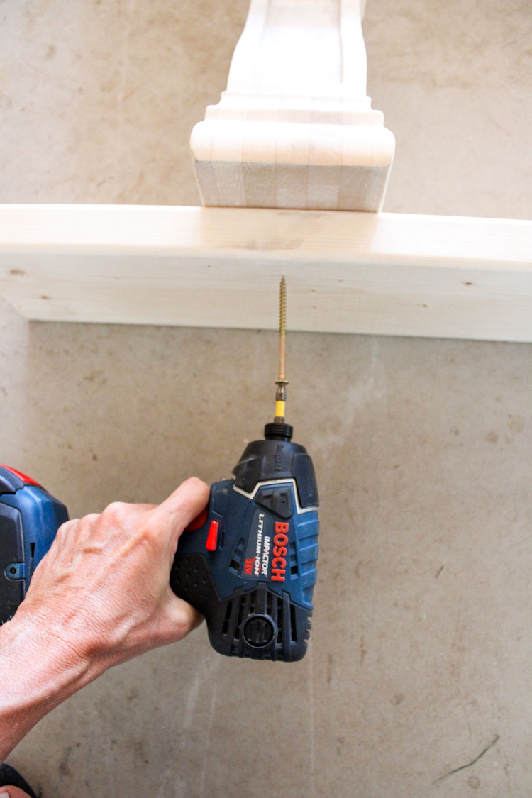 How To Build A Large Wall Shelf with Varathane Premium
