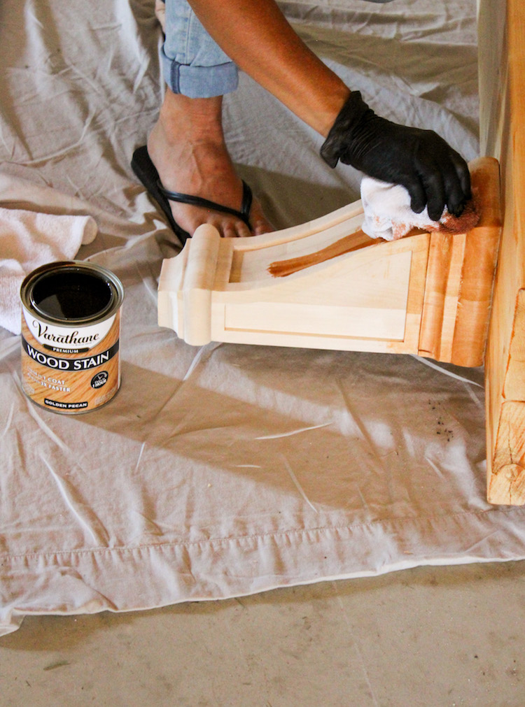 How To Build A Large Wall Shelf with Varathane Premium