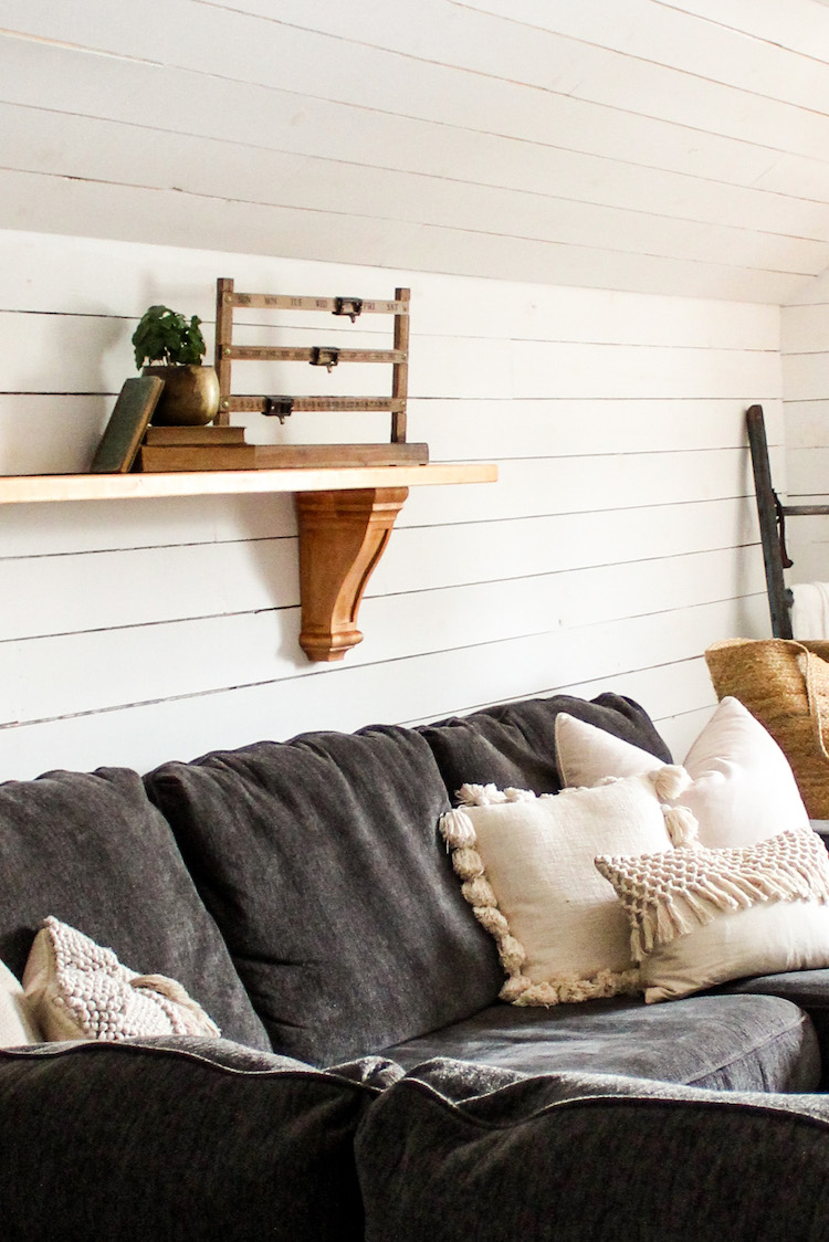 How To Build A Large Wall Shelf with Varathane Premium