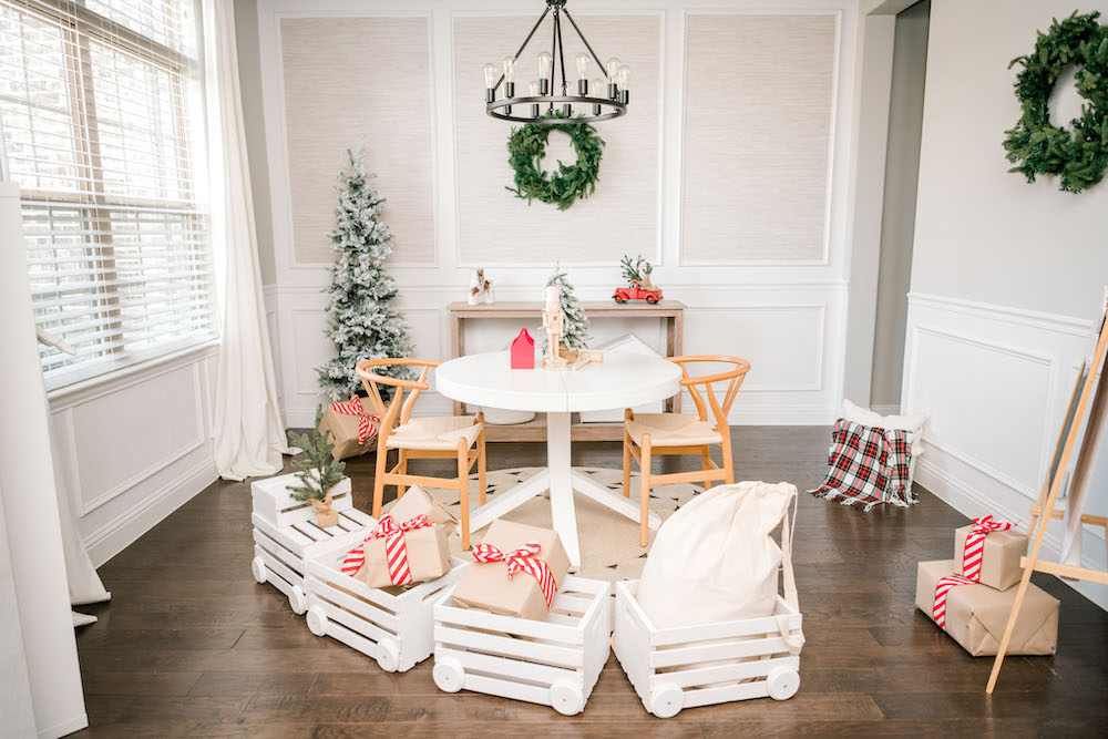 Celebrating the Holidays with Santa’s Workshop Craft Space